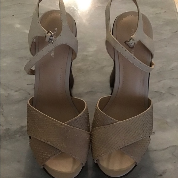 Pour La Victoire designer chunky sandals Reduced price!!! - Picture 2 of 7